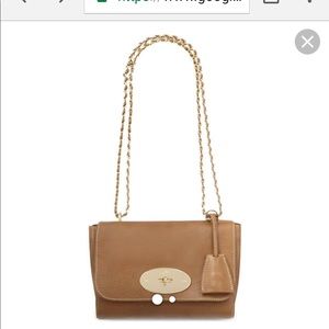 Mulberry Small Lily Shoulder Bag in Tan
